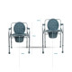 Silla WC plegable con tapa